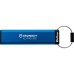 USB флеш накопитель Kingston 64GB IronKey Keypad 200 AES-256 Encrypted Blue USB 3.2 (IKKP200/64GB)