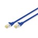 Патч-корд 1м, CAT 6a S-FTP, AWG 26/7, Cu, LSZH, blue Digitus (DK-1644-A-010/B)