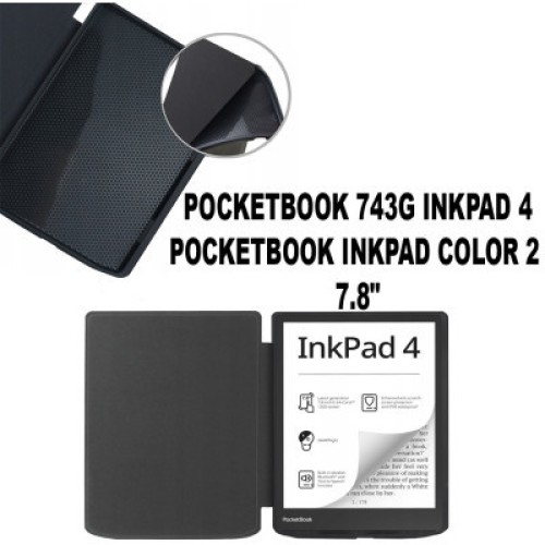 Чехол для электронной книги BeCover PocketBook 743G InkPad 4/InkPad Color 2/InkPad Color 3 (7.8") Brown (710449)