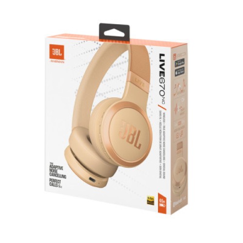 Наушники JBL Live 670 NC Sand (JBLLIVE670NCSAT)