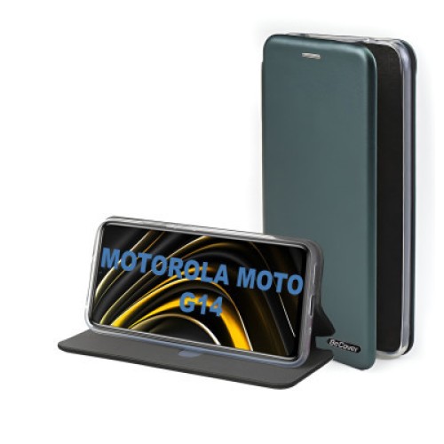 Чехол для мобильного телефона BeCover Exclusive Motorola Moto G14 Dark Green (710236)