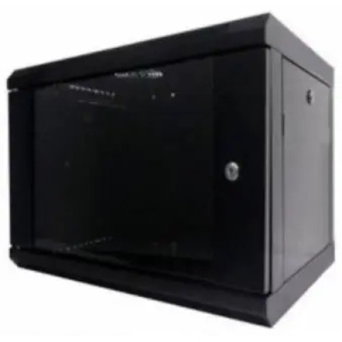 Шкаф настенный Hypernet 9U 19" 600x500 (WMNC-500-9U-FLAT-BLACK)