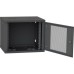 Шкаф настенный Ipcom 9U, 600*450, перфорация, RAL9005 (СН-9U-060х045-ДП-9005)