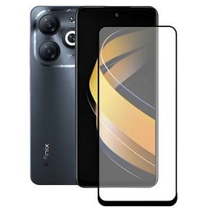 Стекло защитное BeCover Infinix Smart 8 (X6525) Black (710482)