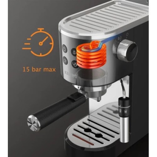Рожковая кофеварка эспрессо Krups XP444G10