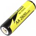 Аккумулятор Liitokala AA 2600mAh 1.2V Ni-MH, blister 1 pcs (Ni-26/AA)