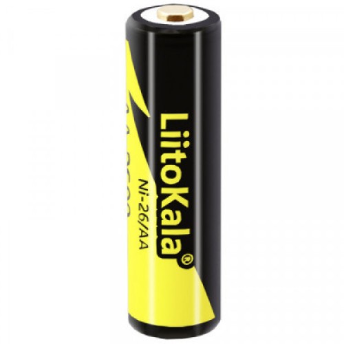 Аккумулятор Liitokala AA 2600mAh 1.2V Ni-MH, blister 1 pcs (Ni-26/AA)