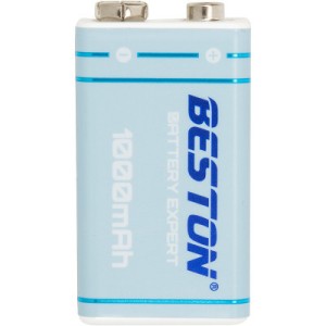 Аккумулятор Крона 9V USB Type-C 1000mah Li-ion Beston (9VC-10VC/AA620289)