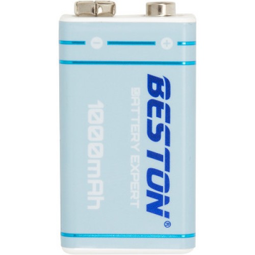 Аккумулятор Крона 9V USB Type-C 1000mah Li-ion Beston (9VC-10VC/AA620289)