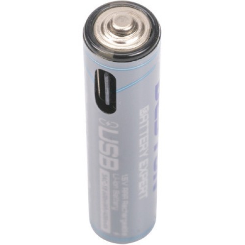 Аккумулятор Beston AAA USB Type-C 400mah 1.5V Li-ion * 4 (3AC-18/AA620272)