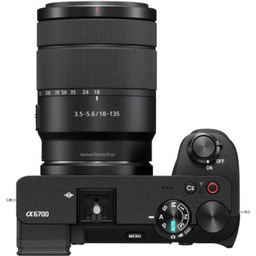 Цифровой фотоаппарат Sony Alpha 6700 kit 18-135 Black (ILCE6700MB.CEC)