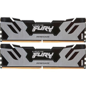 Модуль памяти для компьютера DDR5 32GB (2x16GB) 8000 MHz Renegade Silver XMP Kingston Fury (ex.HyperX) (KF580C38RSK2-32)