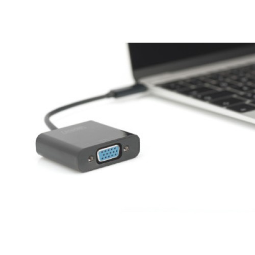Переходник USB-C to VGA Full HD Digitus (DA-70853)