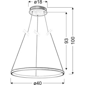 Люстра Candellux LUNE (31-64646)