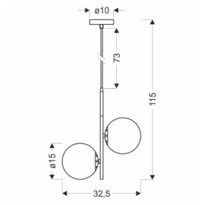 Люстра Candellux Duo (32-01269)