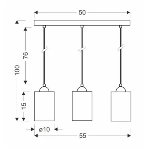 Люстра Candellux Bistro (33-00545)