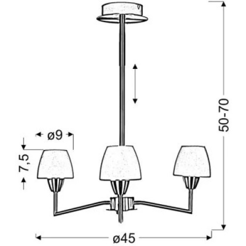 Люстра Candellux TOGO (33-10639)