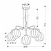 Люстра Candellux LARIX (35-23841)