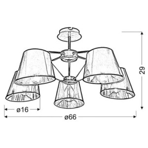 Люстра Candellux CORTEZ (35-54999)
