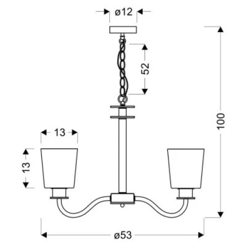 Люстра Candellux SCHUBERT (35-74249)