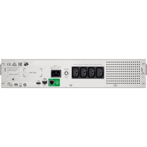 Источник бесперебойного питания APC Smart-UPS C 1500VA RM 2U with SmartConnect (SMC1500I-2UC)