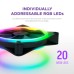 Кулер для корпуса NZXT F140RGB Duo (RF-D14SF-B1)