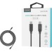 Дата кабель USB-С to USB-С 1.0m 240W USB2.0 Choetech (XCC-1035-BK)