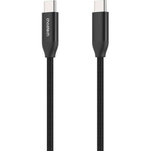 Дата кабель USB-С to USB-С 1.0m 240W USB2.0 Choetech (XCC-1035-BK)