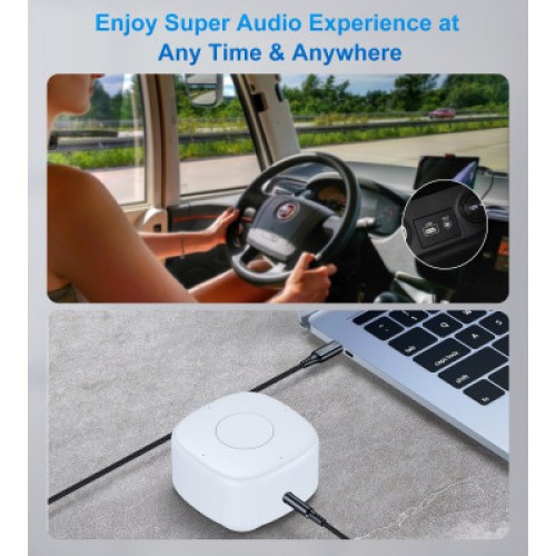 Переходник USB-C to jack 3.5mm stereo audio (CDLA) 2.0m Choetech (AUX008-BK)
