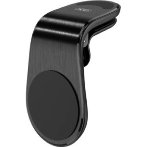 Універсальний автотримач XO на дефлектор C82 Flat Magnetic Black (XO-C82BK)