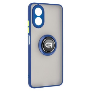 Чехол для мобильного телефона Armorstandart Frosted Matte Ring OPPO A18 4G / A38 4G Navy Blue (ARM72701)