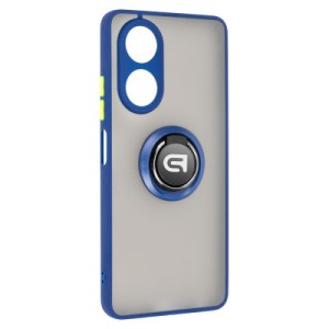 Чохол до мобільного телефона Armorstandart Frosted Matte Ring OPPO A58 4G Navy Blue (ARM72705)