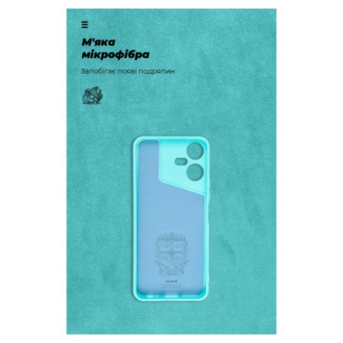 Чехол для мобильного телефона Armorstandart ICON Case Tecno POVA NEO 3 (LH6n) Camera cover Light Blue (ARM70382)