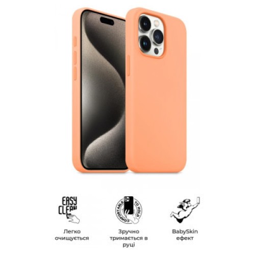 Чехол для мобильного телефона Armorstandart ICON2 MagSafe Apple iPhone 15 Pro Orange Sorbet (ARM72756)