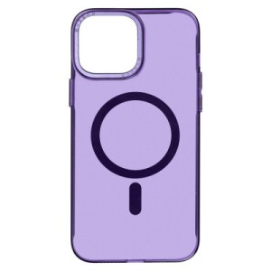 Чохол до мобільного телефона Armorstandart Y23 MagSafe Apple iPhone 15 Pro Max Transparent Purple (ARM68569)