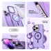 Чехол для мобильного телефона Armorstandart Y23 MagSafe Apple iPhone 15 Transparent Purple (ARM68567)