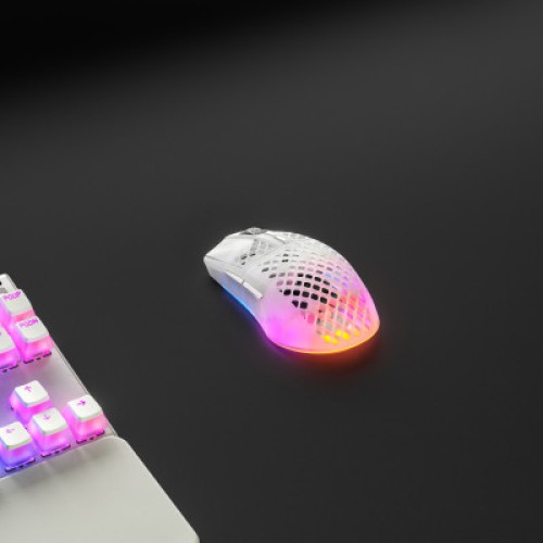 Мышка SteelSeries Aerox 3 Wireless Ghost (62610)