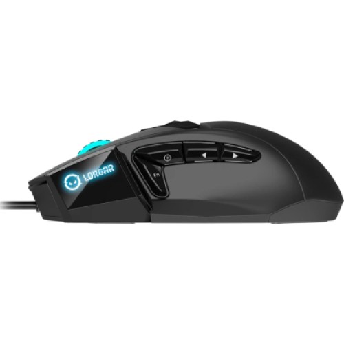Мышка Lorgar Stricter 579 RGB USB Black (LRG-GMS579)