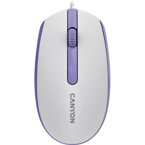 Мышка Canyon M-10 USB White Lavender (CNE-CMS10WL)