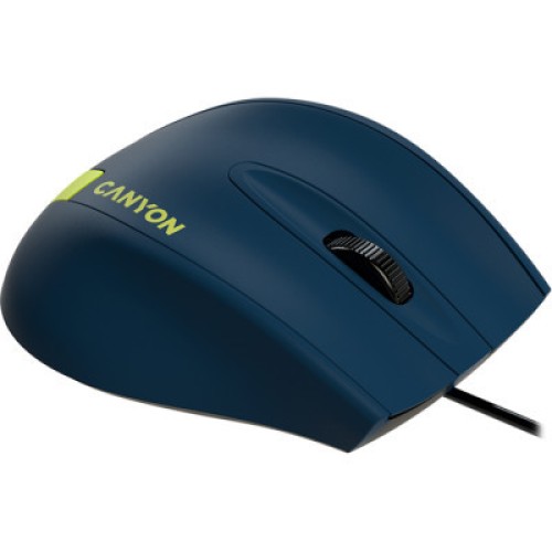 Мышка Canyon M-11 USB Blue/Yellow (CNE-CMS11BY)