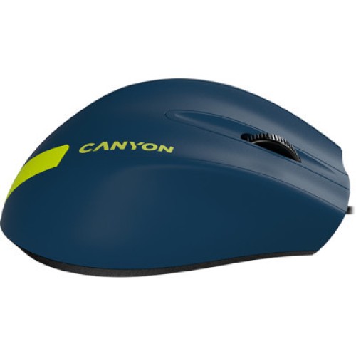 Мышка Canyon M-11 USB Blue/Yellow (CNE-CMS11BY)