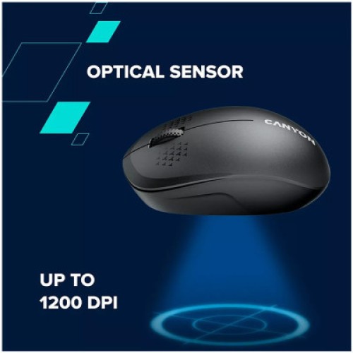 Мышка Canyon MW-04 Bluetooth Black (CNS-CMSW04B)
