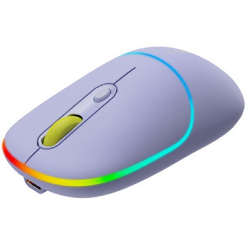 Мышка Canyon MW-22 Dual Band RGB Wireless Mountain Lavender (CNS-CMSW22ML)