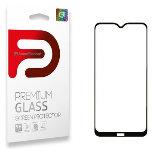 Стекло защитное Armorstandart Full Glue Xiaomi Redmi 8/8A Black (ARM55970-GFG-BK)