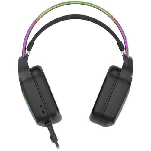 Наушники Canyon GH-9A Darkless Gaming 3.5 мм RGB Black (CND-SGHS9A)