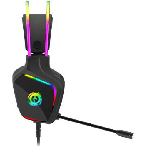 Наушники Canyon GH-9A Darkless Gaming 3.5 мм RGB Black (CND-SGHS9A)