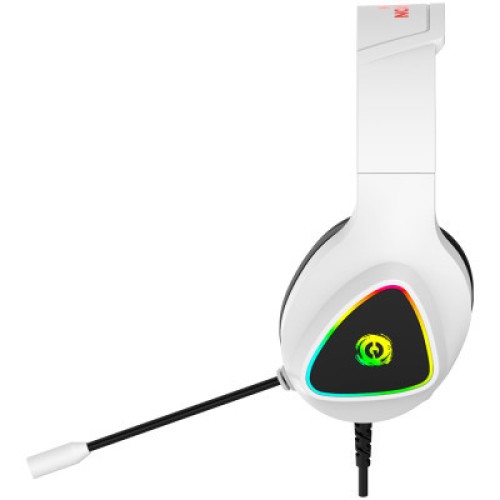 Наушники Canyon GH-6 Shadder Gaming 3.5 мм RGB White (CND-SGHS6W)