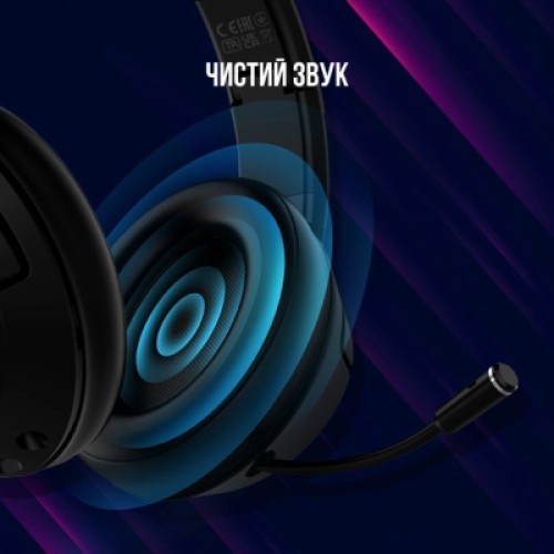 Наушники Lorgar Noah 101 Gaming 3.5 мм Black (LRG-GHS101B)