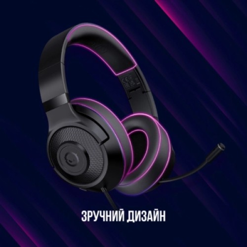 Наушники Lorgar Noah 101 Gaming 3.5 мм Black (LRG-GHS101B)