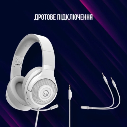 Наушники Lorgar Noah 101 Gaming 3.5 мм White (LRG-GHS101W)